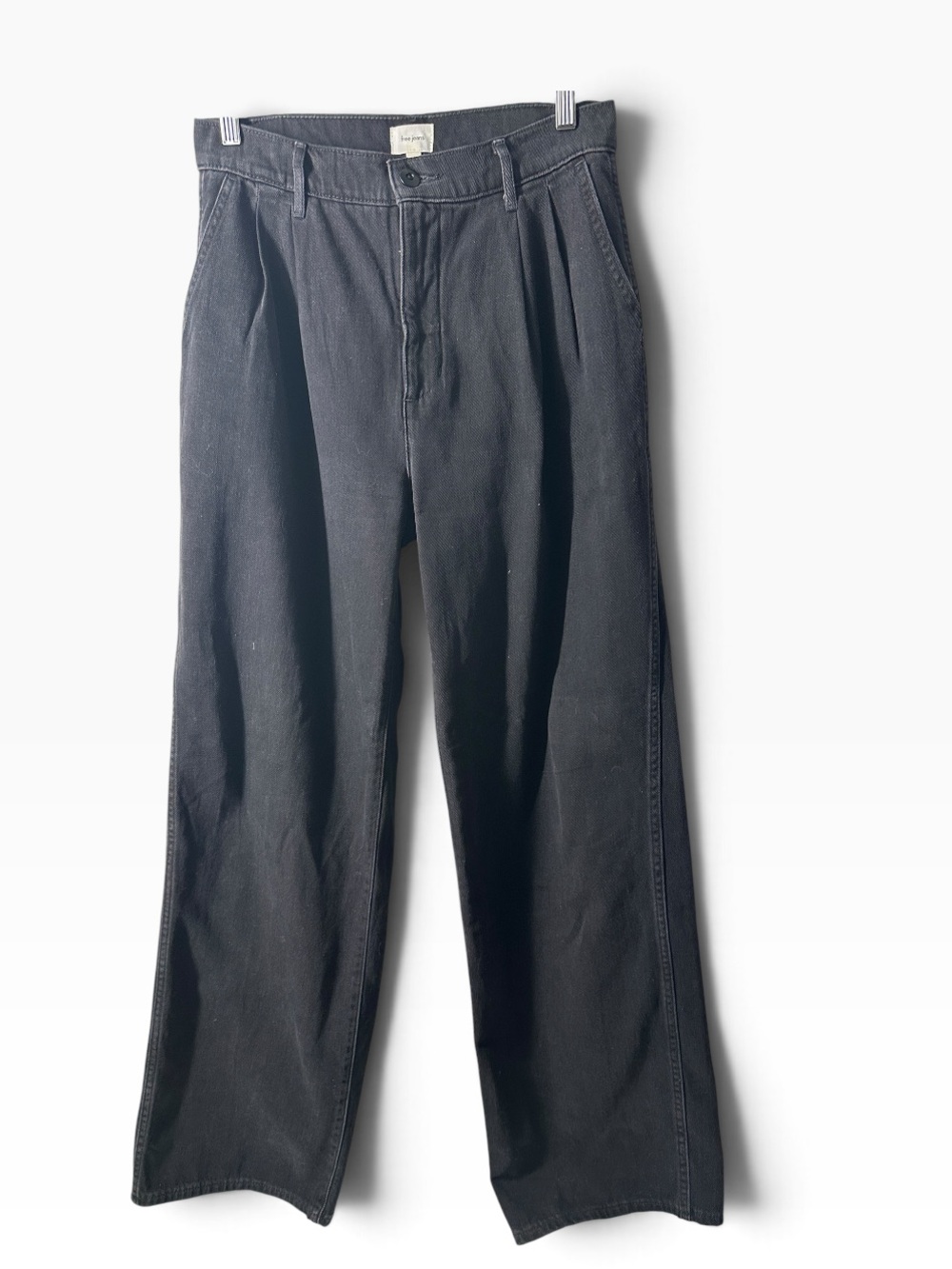 Aritzia Wilfred free wide leg jeans trousers pleated
Preppy dark academia sz 8